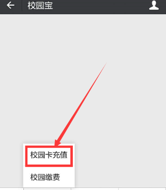 微信APP中充值校园一卡通的详细图文教程