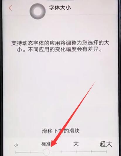 vivoz1中设置字体大小的操作教程截图