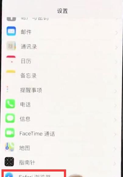 iphonexr清除Safari历史记录的操作流程截图