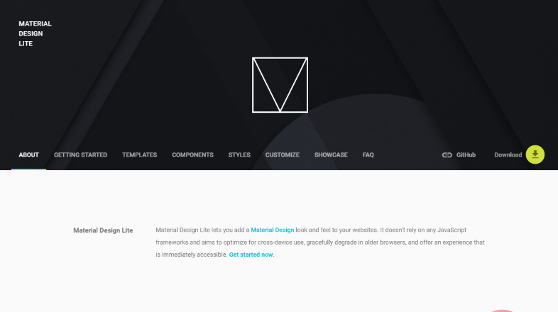 material design light framework