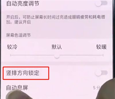 oppo手机中关闭手机旋转的操作过程截图