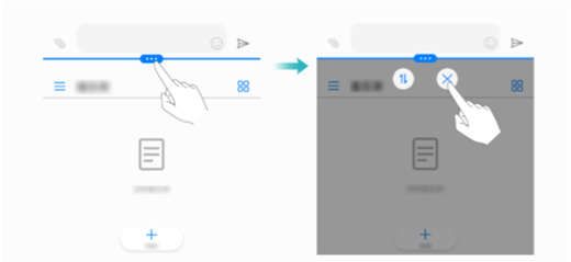 荣耀note10设置分屏的相关操作讲解截图