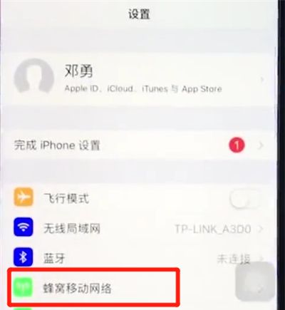 ios12关闭APP使用流量的详细操作截图