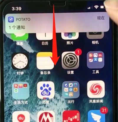 iphonexs中关闭横屏的操作步骤截图