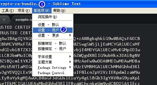 在sublime text中设置禁止打开上次关闭未退出的文件的方法讲解截图