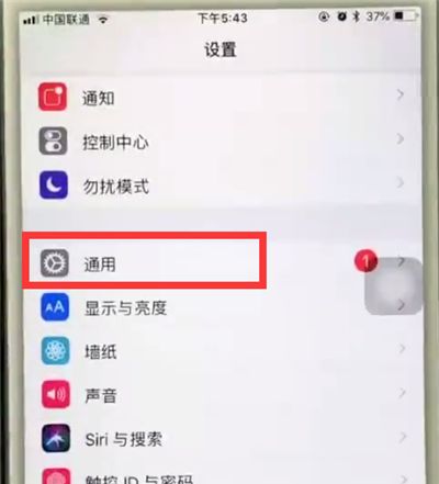 苹果6plus中使用缩放的操作步骤截图