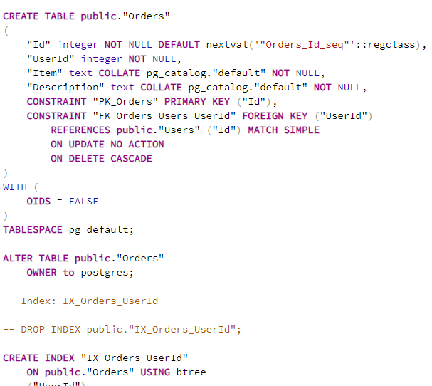 .NET Core中如何使用Entity Framework操作PostgreSQL？