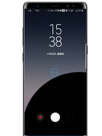 三星note8快速启动相机的详细教程截图