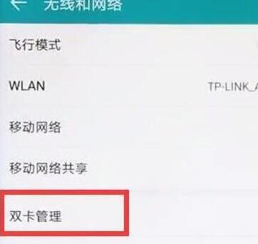 荣耀20pro中将双4g打开的具体操作截图