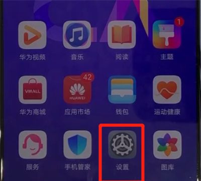 华为nova5中抬起亮屏的操作教程截图