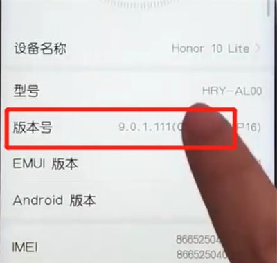 荣耀10青春版打开sub调试的简单操作教程截图