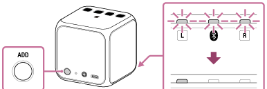 在索尼SRS-X11中使用两个扬声器无线播放音乐的方法分享截图