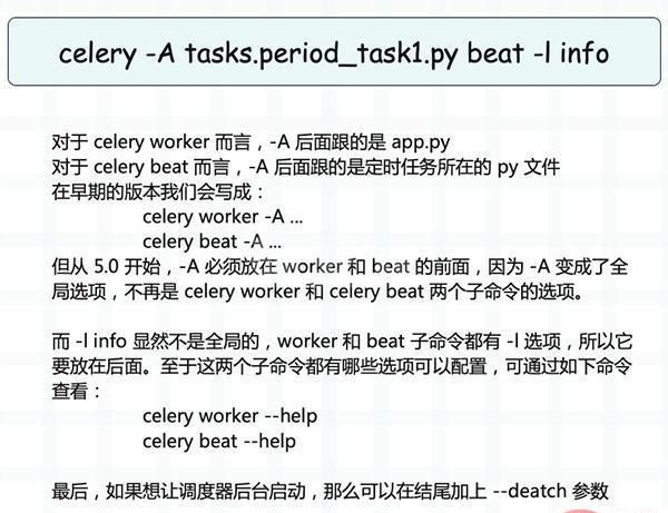 Python强大的任务调度框架Celery怎么使用