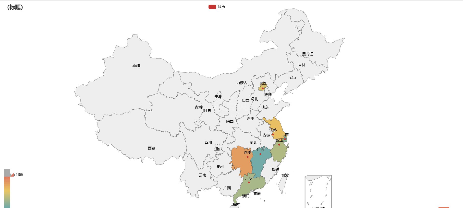 Python中怎么使用pyecharts绘制地理图表